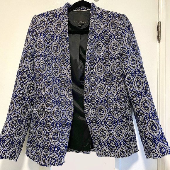Multicoloured Jacquard Blazer - Picture 1 of 3